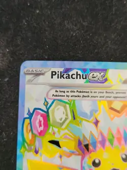 Pikachu ex 219/191 Full Art Surging Sparks Ultra Rare Pokemon Card Mint NM - Image 2