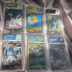 Pokemon TCG Graded Slab Collection Bundle Job Lot of Graded Cards - Image 1