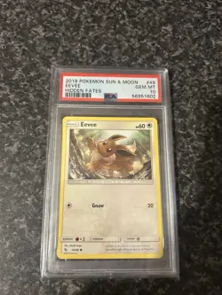 Collection of PSA Graded Pokemon Eevee Cards Bundle - Image 1
