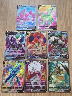 Pokemon TCG Collection Of Full Art Pokemon V cards X8 Bundle - Image 2
