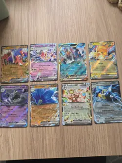 Pokemon TCG Collection Of 8 Varied EX Cards Obsidion Flames X8 Bundle M/LP - Image 1