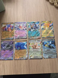 Pokemon TCG Collection Of 8 Varied EX Cards Obsidion Flames X8 Bundle M/LP - Image 2