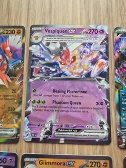 Pokemon TCG Collection Of 8 Varied EX Cards Obsidion Flames X8 Bundle M/LP - Image 4