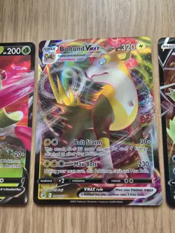 Pokemon TCG Collection Of Fusion Strike Ex And Vmax Cards X3 Bundle - Image 3