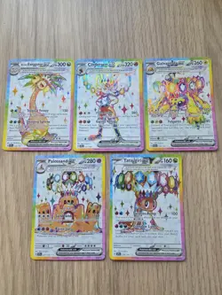 Pokemon TCG Collection Of Pokemon Full Art Pokemon Cards X5 Bundle - Image 1