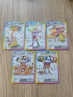 Pokemon TCG Collection Of Pokemon Full Art Pokemon Cards X5 Bundle - Image 2