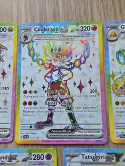 Pokemon TCG Collection Of Pokemon Full Art Pokemon Cards X5 Bundle - Image 4