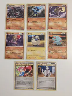 Pokemon Cards Bundle x8 Heart Gold Soul Silver Collection Call Of Legends HGSS - Image 1