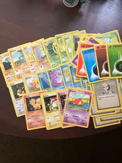 Pokemon TCG VINTAGE JOBLOT BUNDLE OF 36 CARDS job lot collection no duplicates - Image 1