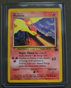 Moltres #21 - 2000 Pokemon Black Star Promo LP/NM - Image 1