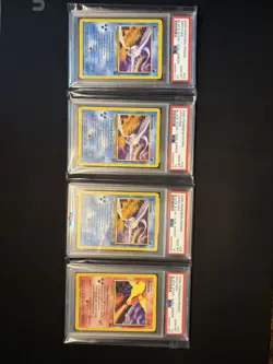 Pokemon TCG Articuno #22 & Moltres #21 Black Star Promo 2000 Holo Lot 4 - Image 1
