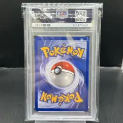 2000 Pokemon Promo Moltres #21 Black Star Aoki Error PSA 9 - Image 4