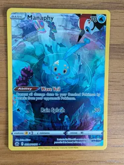 Pokemon Card TCG - Manaphy GG06/GG70 - Crown Zenith - Rare Holo - NM ⭐ - Image 1