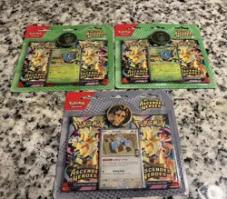(SET Of 3)Pokemon TCG Ascended Heroes Blister Collections. Factory Sealed. - Image 1