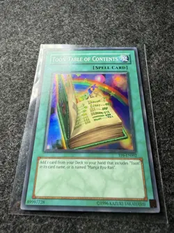 Yugioh Card - Toon Table Of Contents TP6-EN002 Super Rare - Image 2