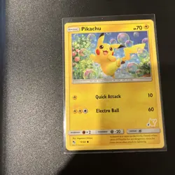 Pikachu 19/68 Battle Academy Regular Non Holo Pokemon Card x 2 - Image 2