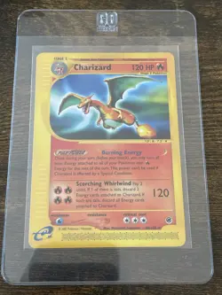 Pokemon TCG Charizard Expedition Base Set 40/165, Regular Rare Card - Image 1