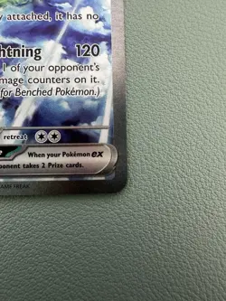 Pokemon TCG Zapdos 202/165 SV 151 English Illustration Rare NM/MINT - Image 2