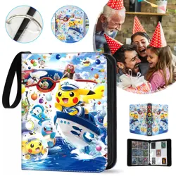 Card Binder 900 Cards Collection Card Holder PU Trading Card Album Waterproof - Image 1