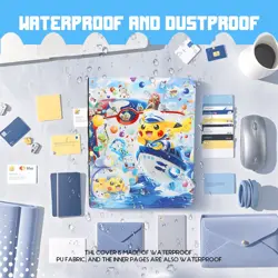 Card Binder 900 Cards Collection Card Holder PU Trading Card Album Waterproof - Image 4