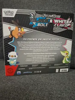 Pokemon TCG: Black Bolt and White Flare Unova Poster Collection Sealed ✅ - Image 3