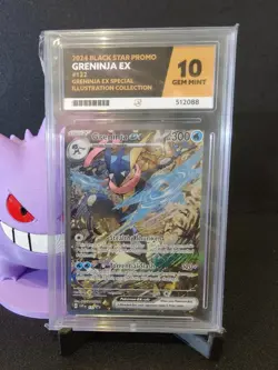 Pokemon TCG Greninja EX SVP132 Black Star Promo Ace 10 - Image 1