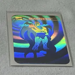 Marvel Comics Hologram Non-Sport Trading Card Lot 5 Spider-Man Magneto - Image 3