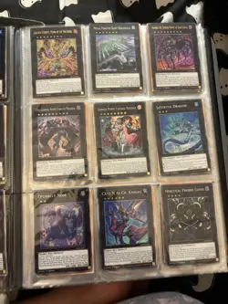 Yu-Gi-Oh Binder Collection 180 Holos Rare Ultra Secret Xyz Cards Lot - Image 3