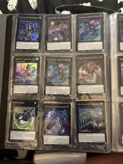 Yu-Gi-Oh Binder Collection 180 Holos Rare Ultra Secret Xyz Cards Lot - Image 4