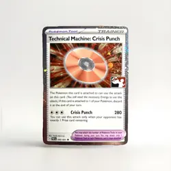 Technical Machine: Crisis Punch 090/091 Holo Stamped Promo Pokemon Prize Pack - Image 1