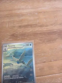 Pokemon TCG Swanna Card 110/086 White Flare Illustration Rare NEAR MINT - Image 2