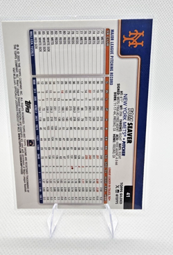 2025 Topps Gilded Collection Chrome Gold #41 Tom Seaver /99 - Mets - Image 2