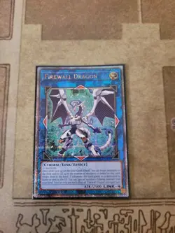 YUGIOH FIREWALL DRAGON TN23-EN008 QUARTER CENTURY SECRET LIMITED ED NM - Image 1