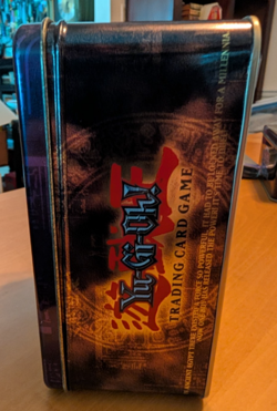 Yu-Gi-Oh! 2003 Collectible Tin — Seto Kaiba & Blue-Eyes White Dragon — EMPTY TIN - Image 2