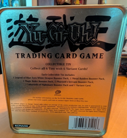 Yu-Gi-Oh! 2003 Collectible Tin — Seto Kaiba & Blue-Eyes White Dragon — EMPTY TIN - Image 3
