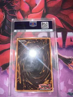 Konami Yu-Gi-Oh! Blue-Eyes White Dragon MGED-EN001 1st Ed PSA 10 - Image 2