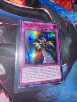 Gravekeeper’s Trap MAMA-EN029 Ultra Rare 1st Edition NM Yu-Gi-Oh! Card - Image 1