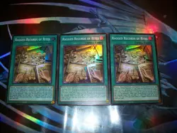 3x Ragged Records of Rites 1st Edition Super Rare CORI-EN062 Yu-Gi-Oh! - Image 1