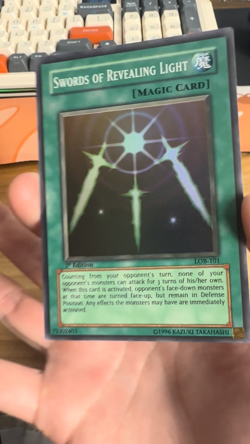 Yugioh Swords of Revealing Light LOB-101 1st Edition PACK FRESH VIDEO - Image 2