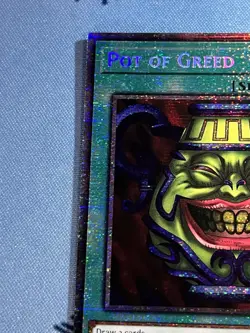 Yu-Gi-Oh! Pot of Greed MP25-EN050 Starlight Rare Foil 1st Ed NM - Image 5