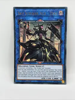 Yu-Gi-Oh! Sky Striker Ace Zeke DUOV-EN024 Ultra Rare 1st Edition - Image 1