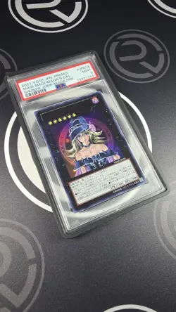 2011 YU-GI-OH! JAPANESE PROMO SHONEN JUMP MAGAZINE MAGI MAGI MAGICIAN GAL PSA 9 - Image 1