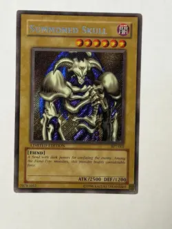 Summoned Skull 2002 Collectors Tin BPT-002 Secret Rare Yugioh Lightly Played - Image 1