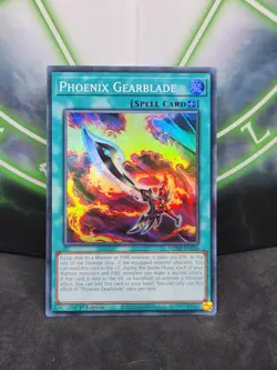 Yugioh Phoenix Gearblade MZMI-EN036 Super Rare 1st Edition NM - Image 1