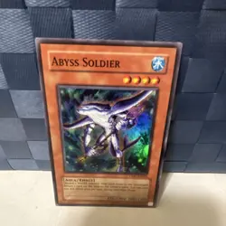 Konami Yu-Gi-Oh! Abyss Soldier CMC-EN001 Secret Rare Foil Promo English - Image 1