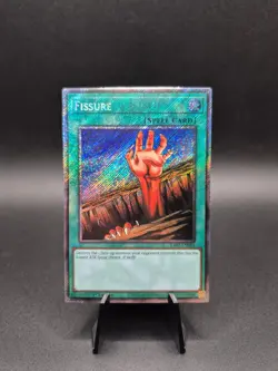 Fissure (Platinum Secret Rare) RA03-EN084 Yu-Gi-Oh NM - Image 1