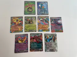 Pokemon TCG Chaos Rising Illustration Rare & EX Set- 9 Card Lot - Full Art Holo - Image 2