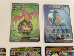 Pokemon TCG Chaos Rising Illustration Rare & EX Set- 9 Card Lot - Full Art Holo - Image 3