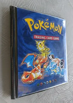 Vintage Pokemon Binder Folder Trading Card Album Original Base Set WOTC 1999 - Image 5