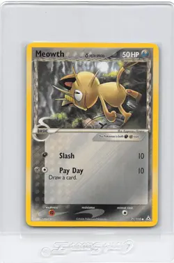 MEOWTH 71/110 - Non-Holo - COMMON - EX Holon Phantoms - POKEMON CARD - NM/M - Image 1